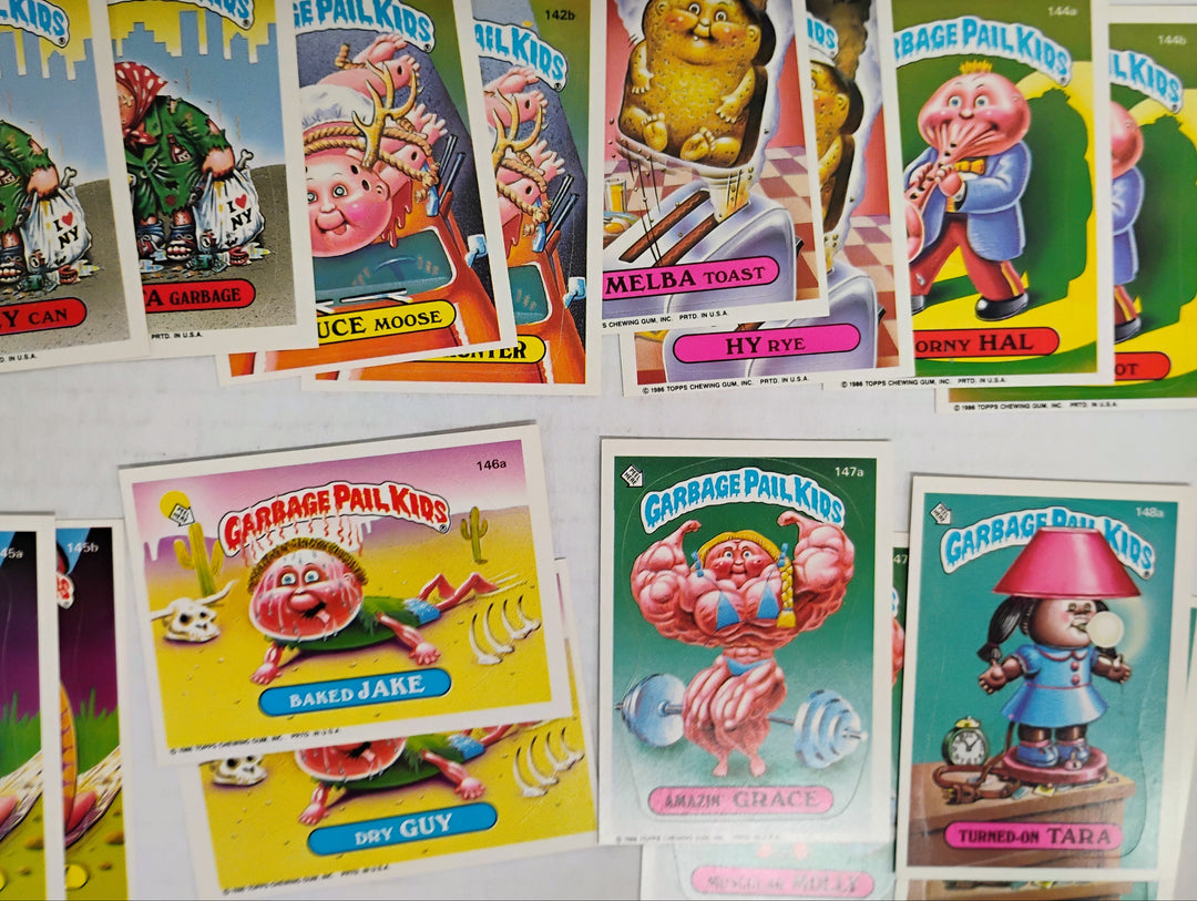 1986 Topps Garbage Pail Kids Series 4 Complete Set EX-MT