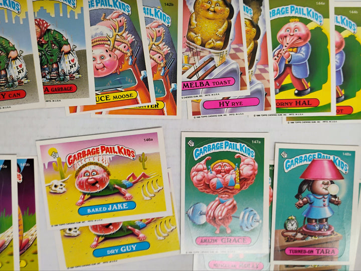 1986 Topps Garbage Pail Kids Series 4 Complete Set EX-MT