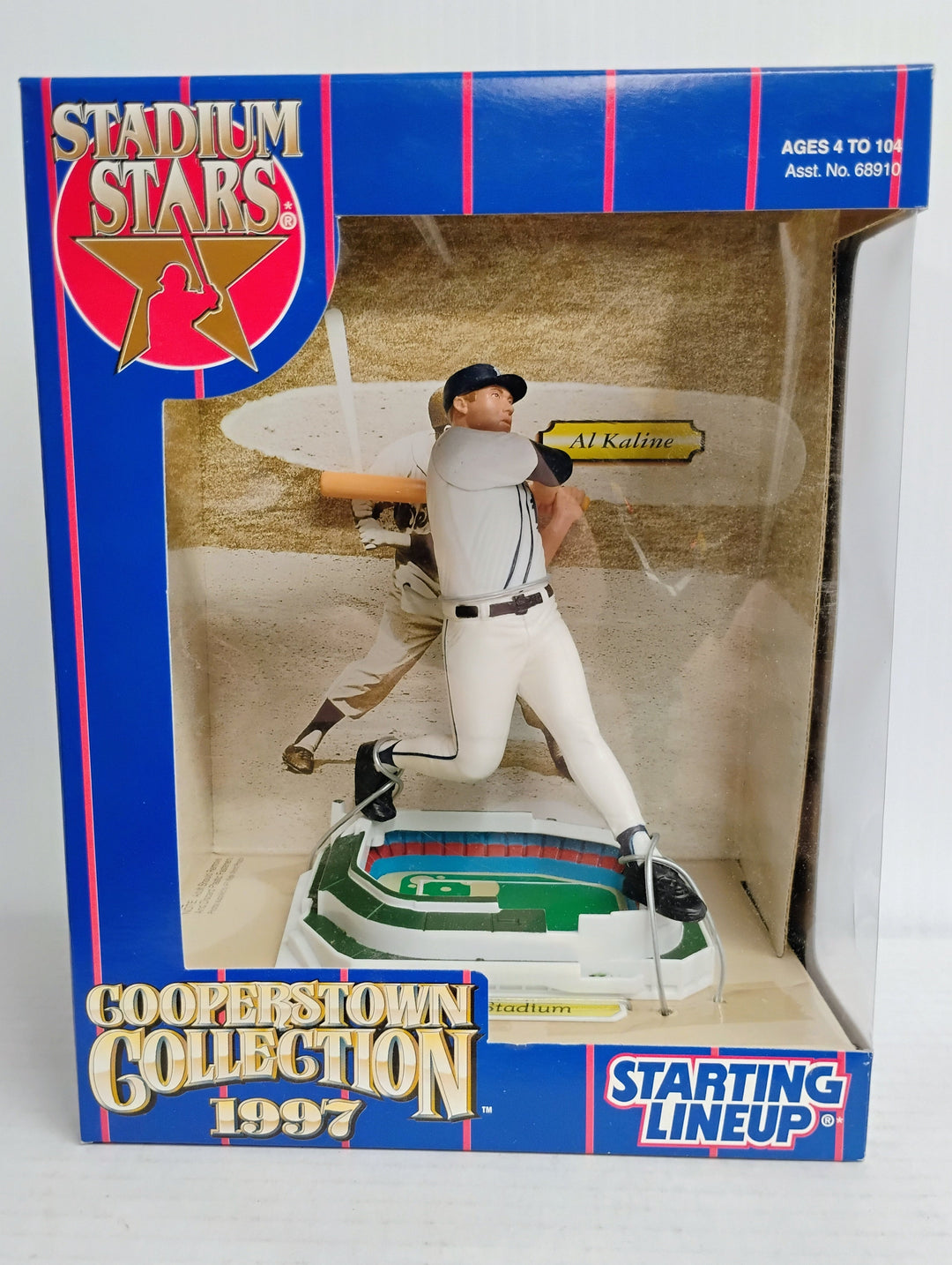 1996 Kenner Starting Lineup Cooperstown Collection Al Kaline Stadium Stars