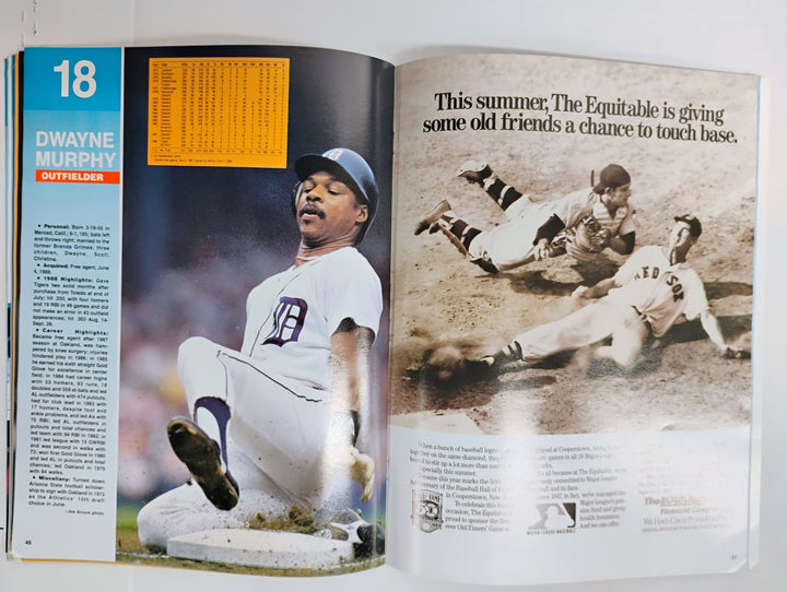 1989 Detroit Tigers Official Yearbook