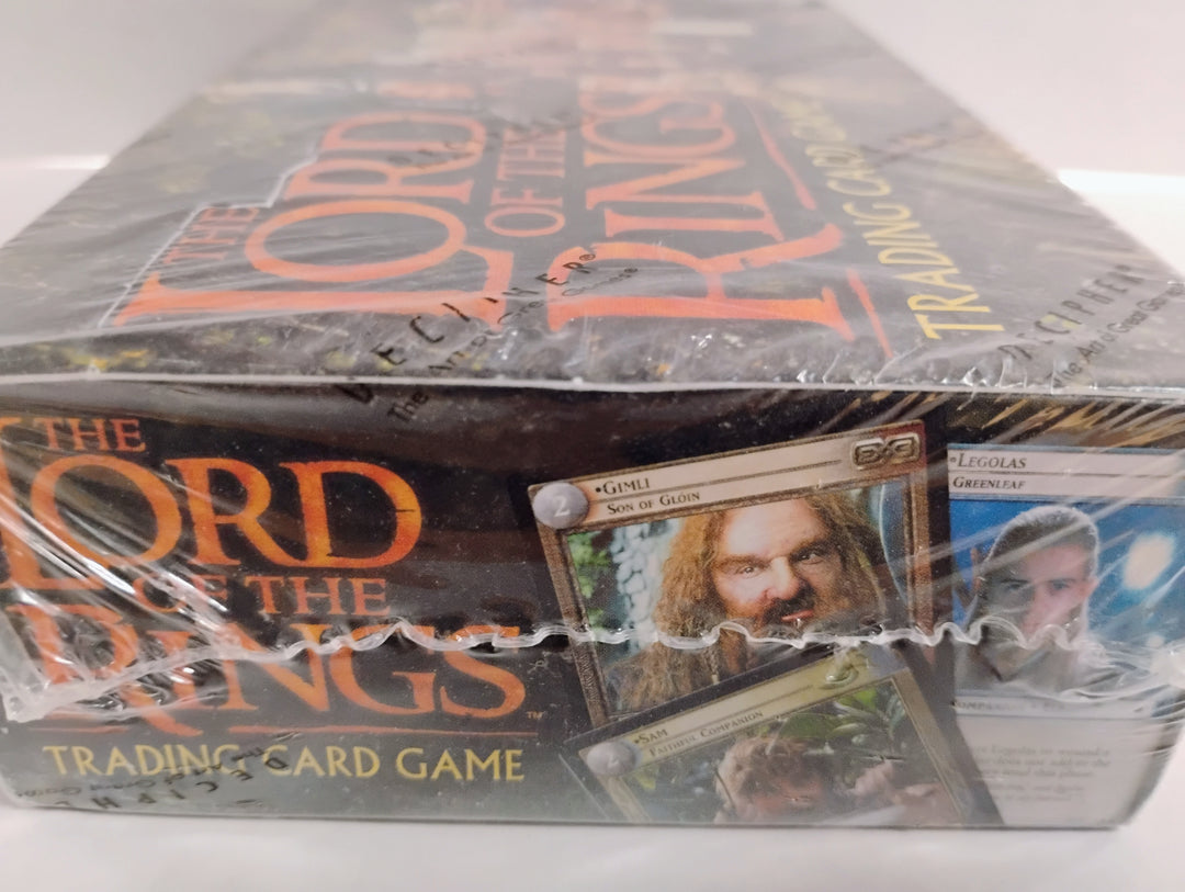2001 Decipher The Lord Of The Rings The Fellowship Of The Rings Booster Box