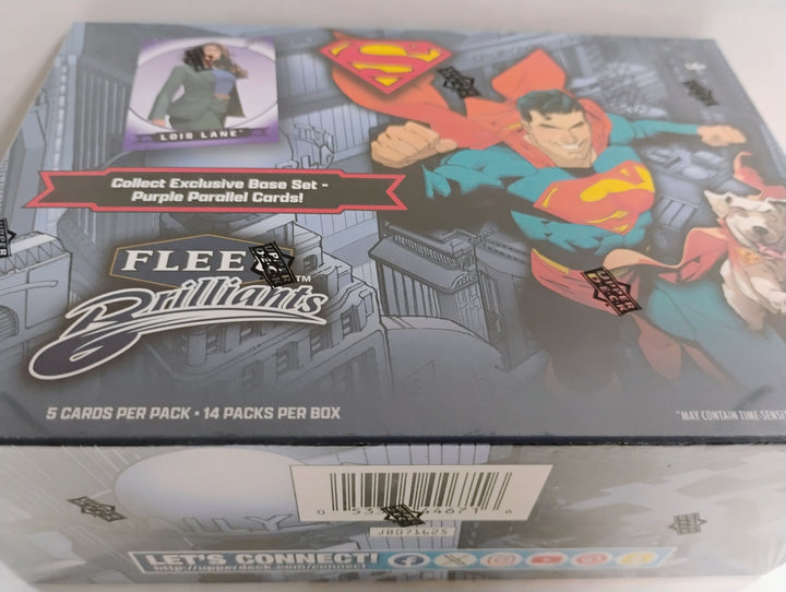 2025 Upper Deck Fleer Brilliants Superman Mega Box