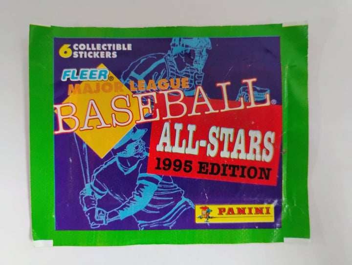 1995 Fleer Baseball All-Star Stickers Pack