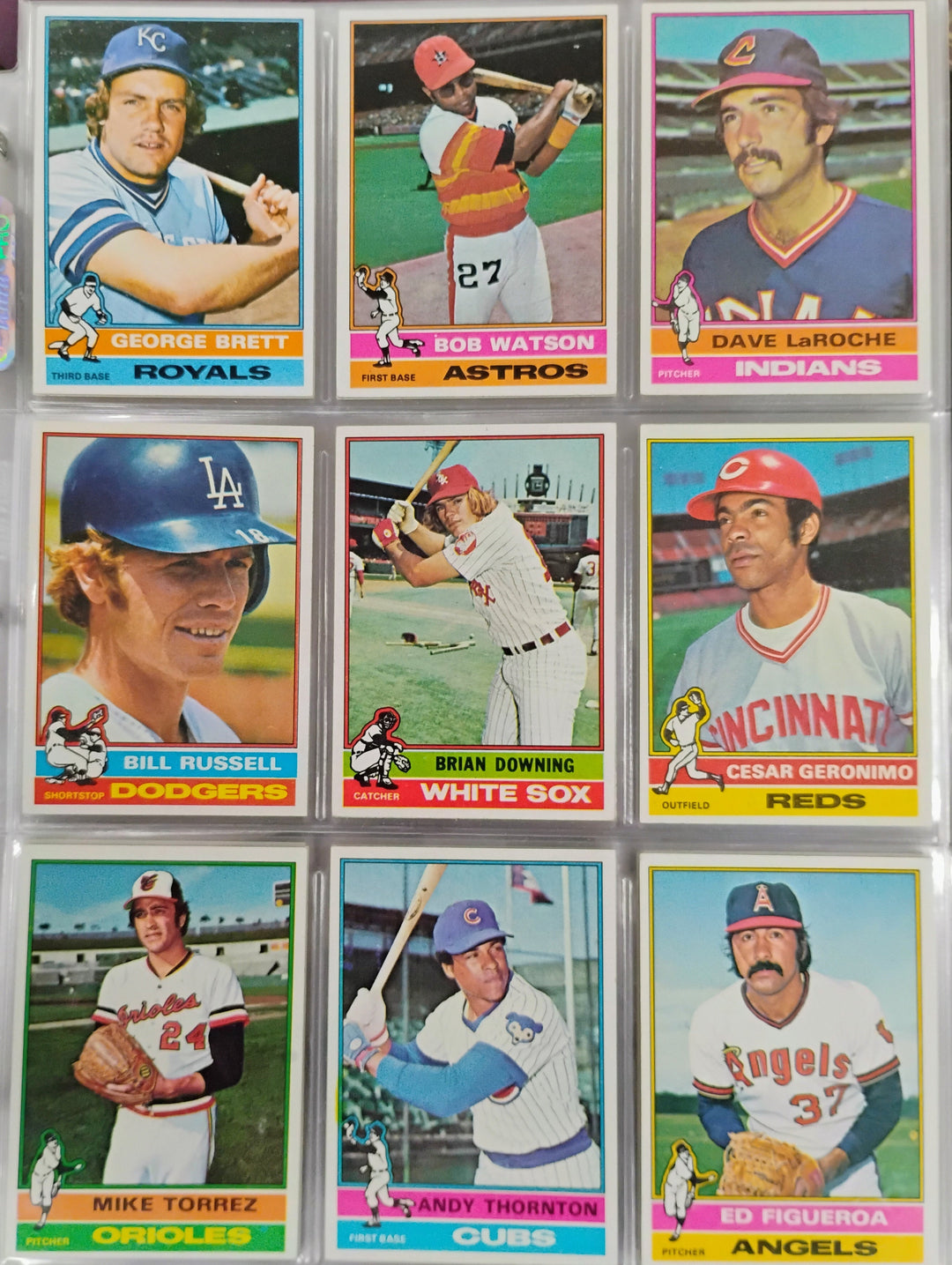 1976 Topps Baseball Complete Set EX-Mint
