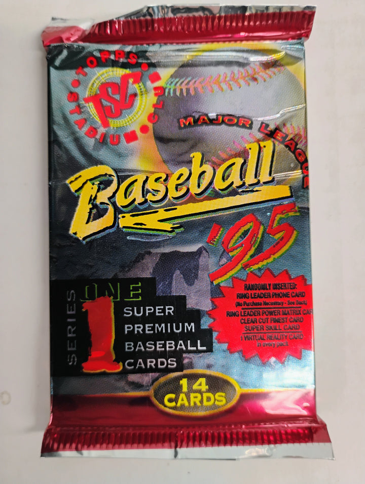 1995 Topps Stadium Club Series 1 MLB Sealed Pack