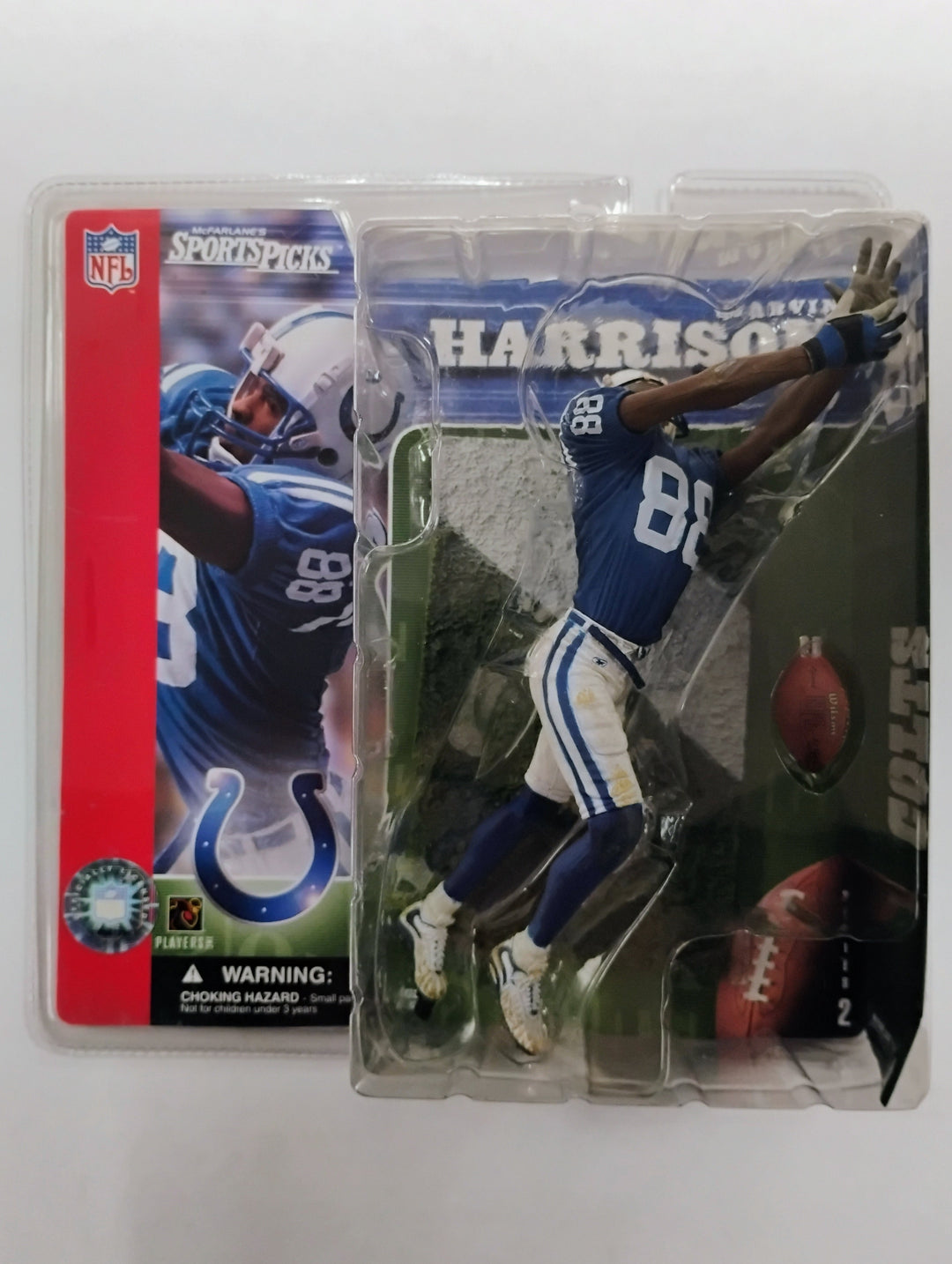 2001 Mcfarlane SportsPicks Series 2  Football Marvin Harrison Sealed