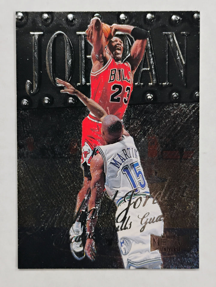 1998-99 Fleer Metal Universe Basketball Michael Jordan #1