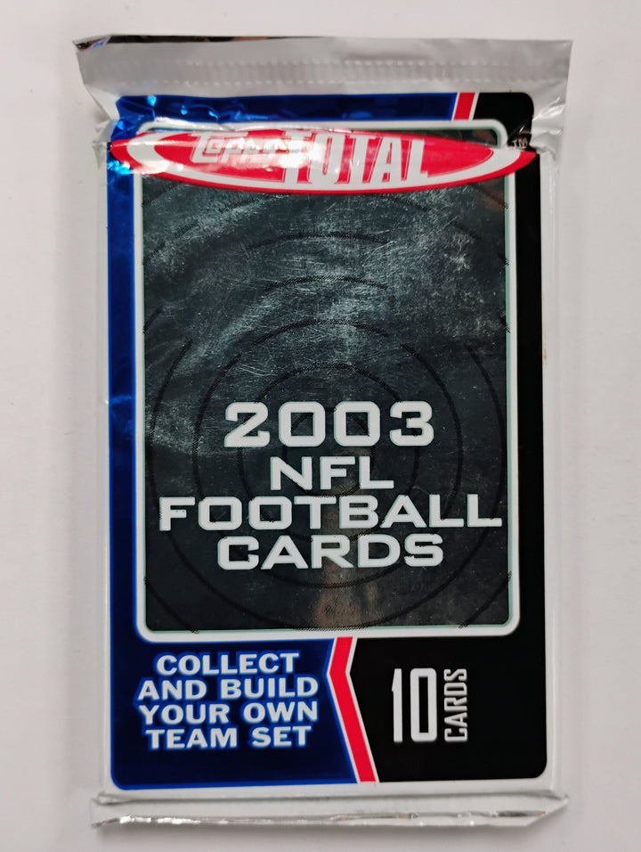 2003 Topps Total Football Sealed Pack