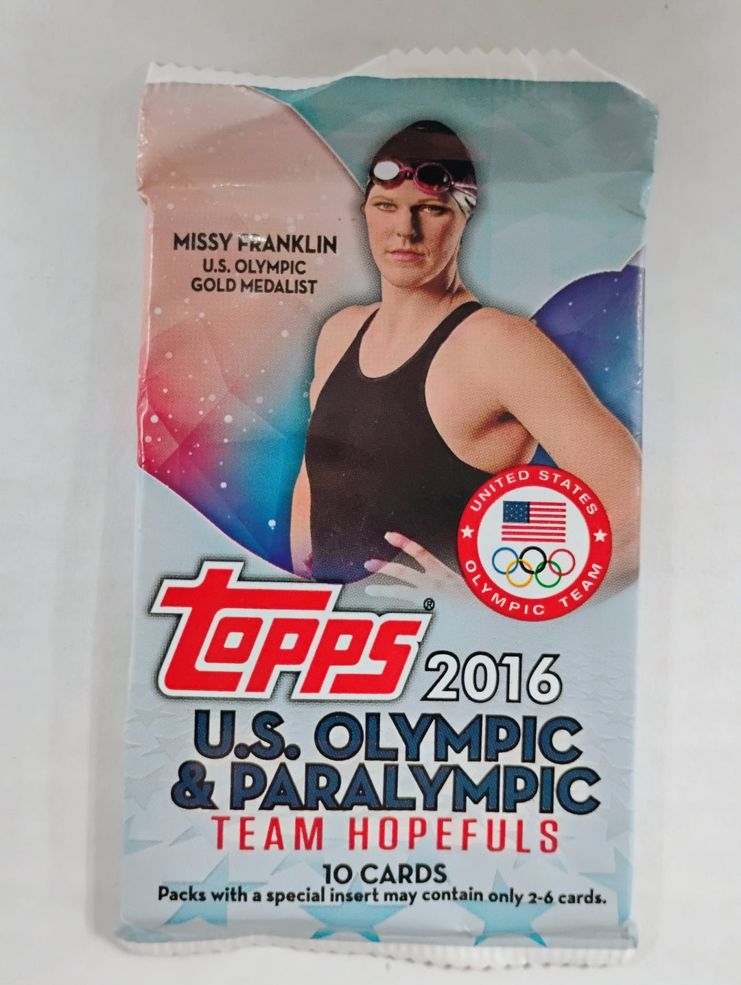 2016 Topps U.S. Olympic & Paralympic Team Hopefuls Sealed Pack