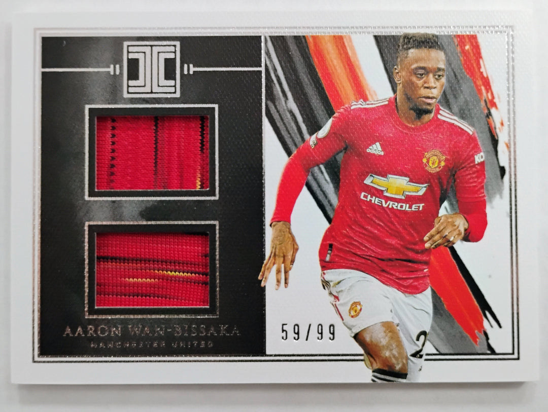2020-21 Panini Impeccable Premier League SoccerAaron Wan-Bissaka #DM-AWB 59/99