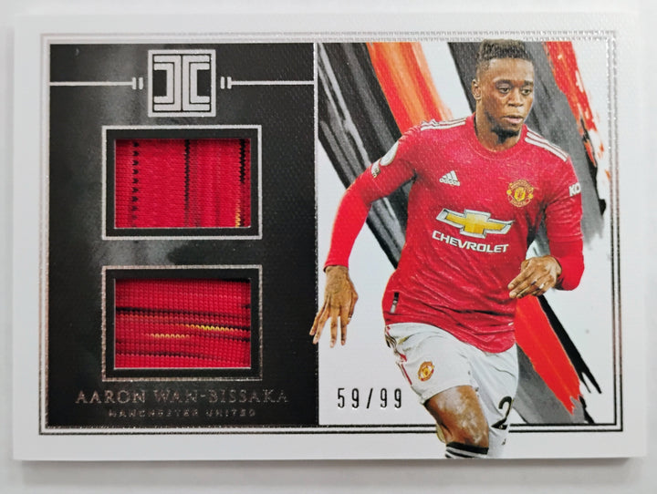 2020-21 Panini Impeccable Premier League SoccerAaron Wan-Bissaka #DM-AWB 59/99