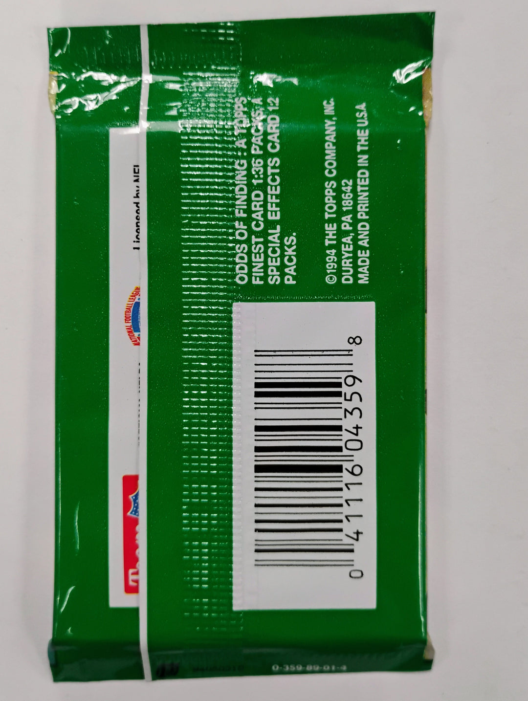 1994 Topps Football Series 1 Sealed Pack