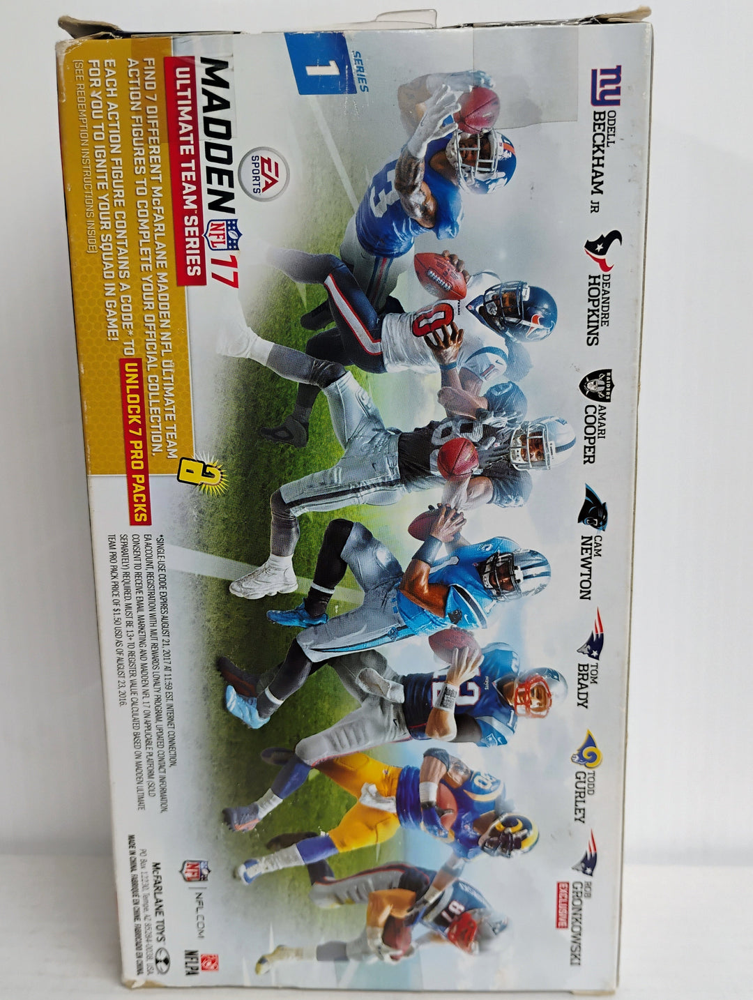 2016 Mcfarlane EA Sports Madden 17 Football Rob Gronkowski