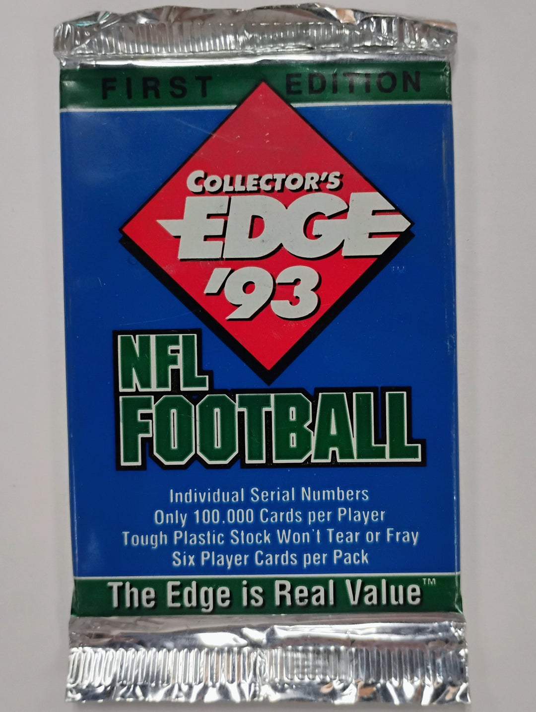 1993 Collector's Edge Football Sealed Pack