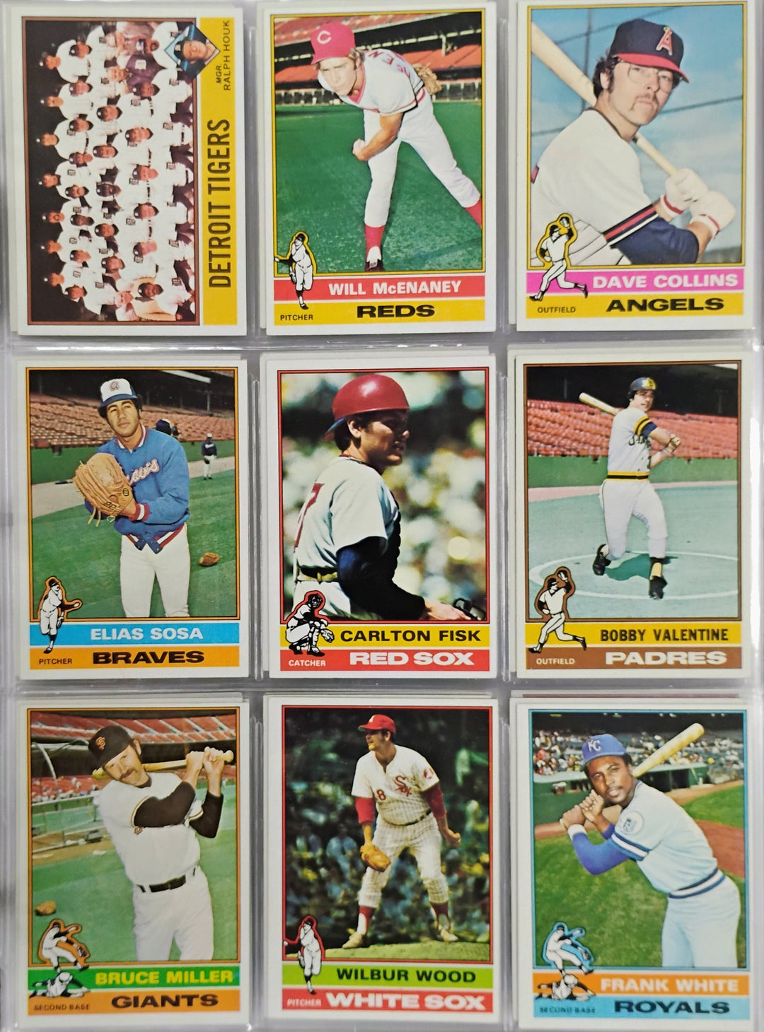 1976 Topps Baseball Complete Set EX-Mint