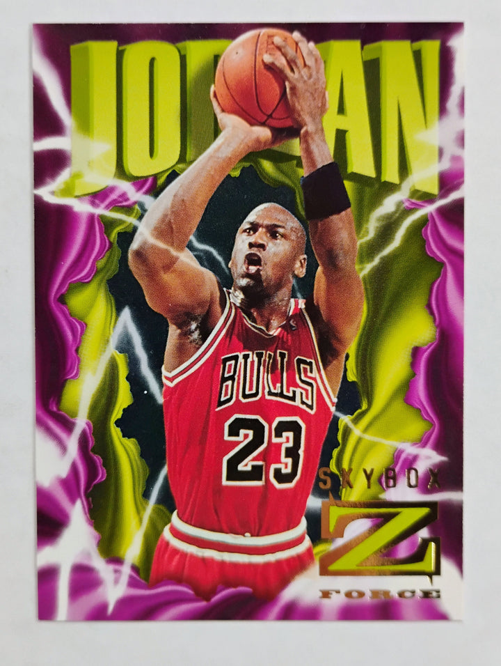 1996-97 Skybox Z Force Basketball Michael Jordan #11