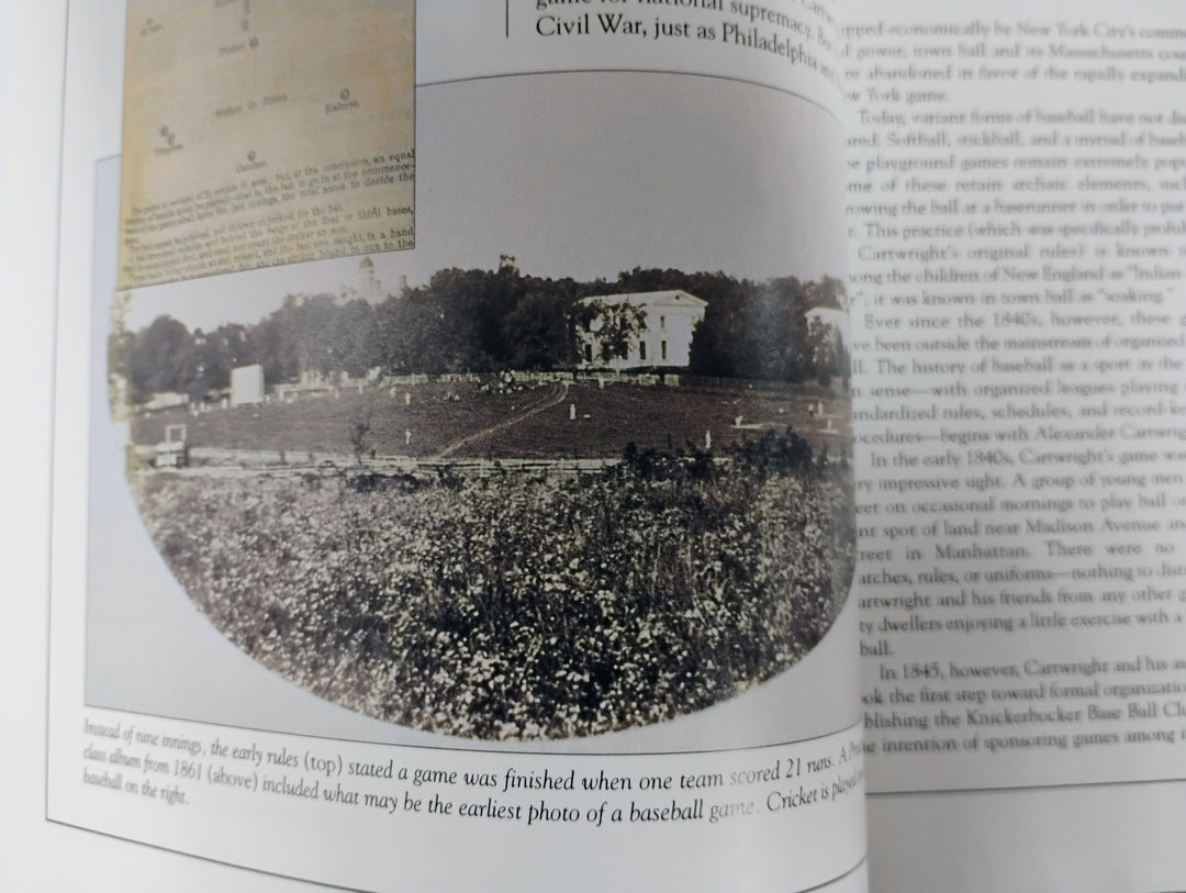 Baseball More Than 150 Years Book Hardcover Book