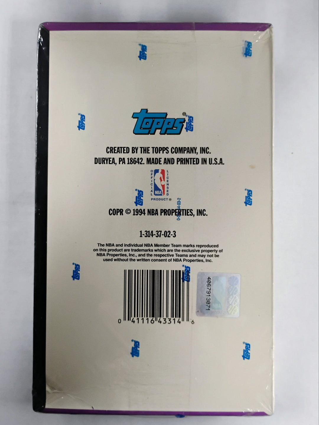 1993-94 Topps Stadium Club Basketball Series 2 Hobby Box (36 ct)