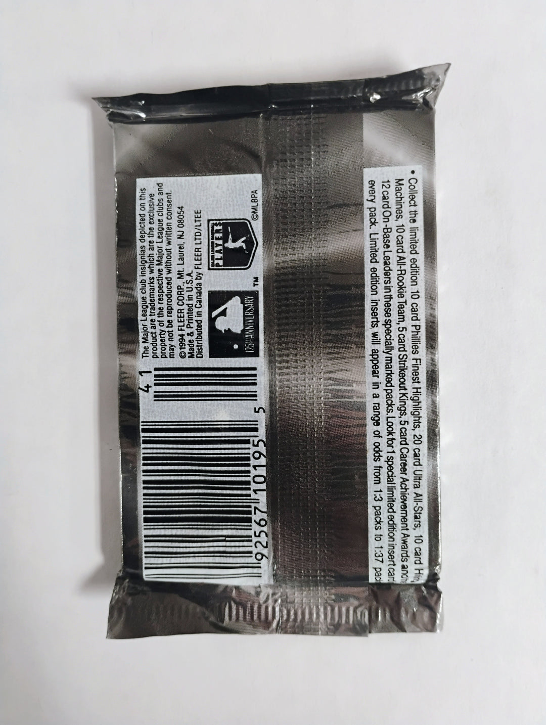 1994 Fleer Ultra Series 2 Baseball Sealed Wax Pack