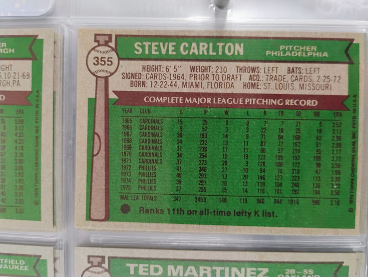 1976 Topps Baseball Complete Set EX-Mint