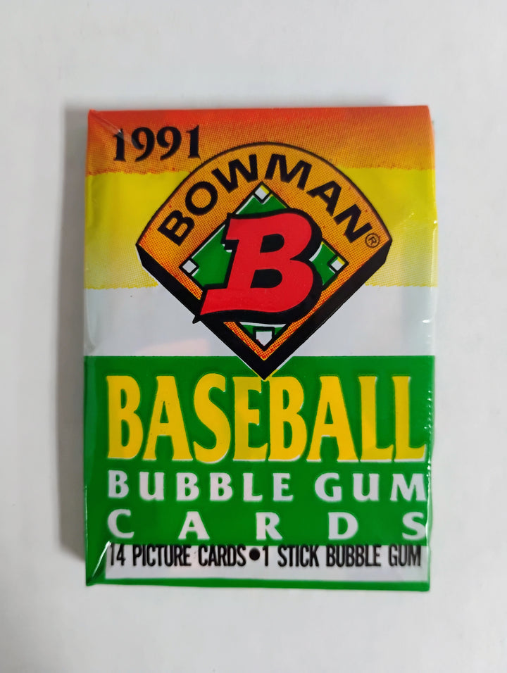 1991 Bowman Baseball Sealed Wax Pack