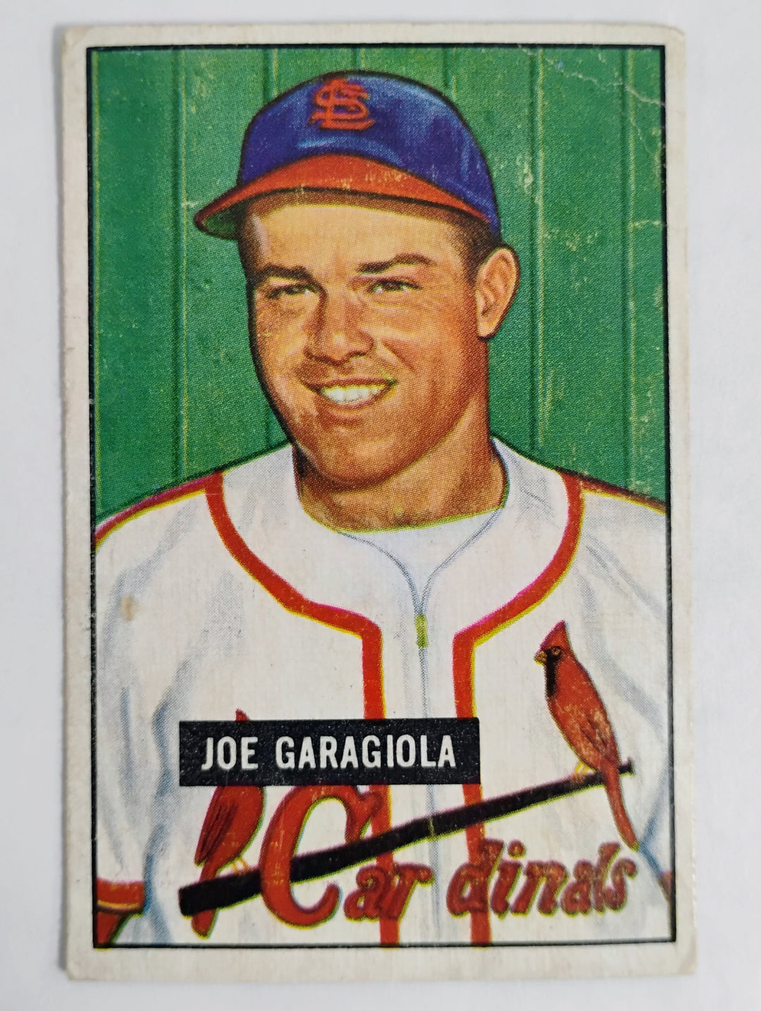 1951 Bowman Baseball Joe Garagolia #122