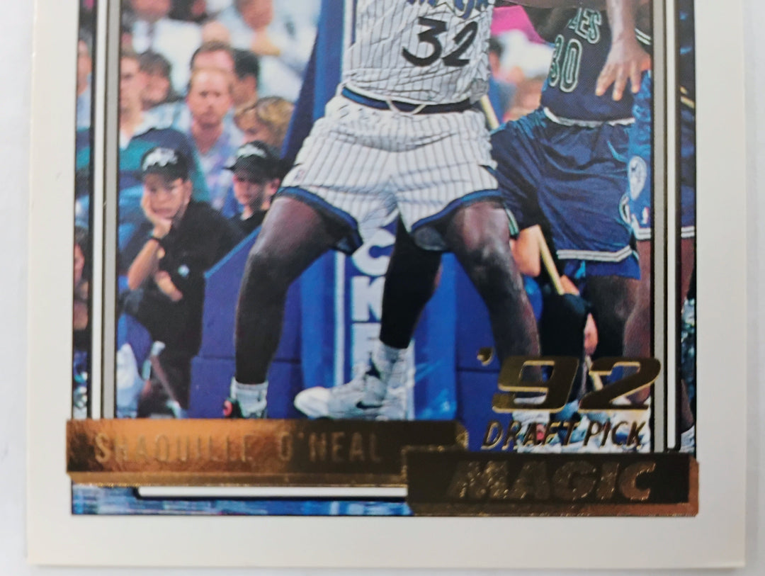 1992-93 Topps Gold Basketball Shaquille O'Neal RC #362