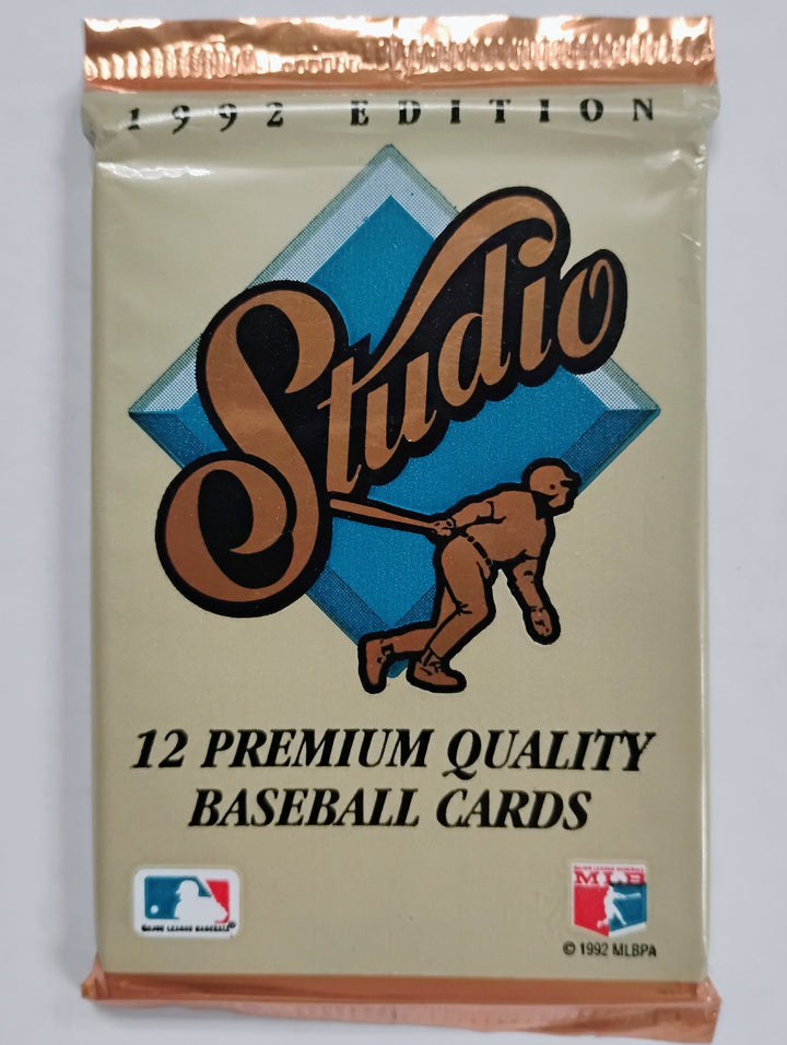 1992 Studio Baseball Sealed Pack