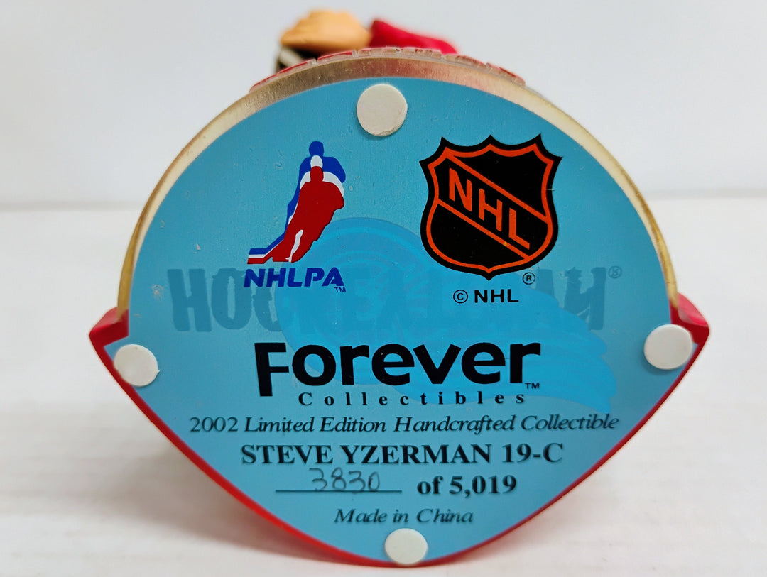 2002 Forever Collectibles "Men Of Ice" Steve Yzerman Detroit Red Wings Stanley Cup Champions