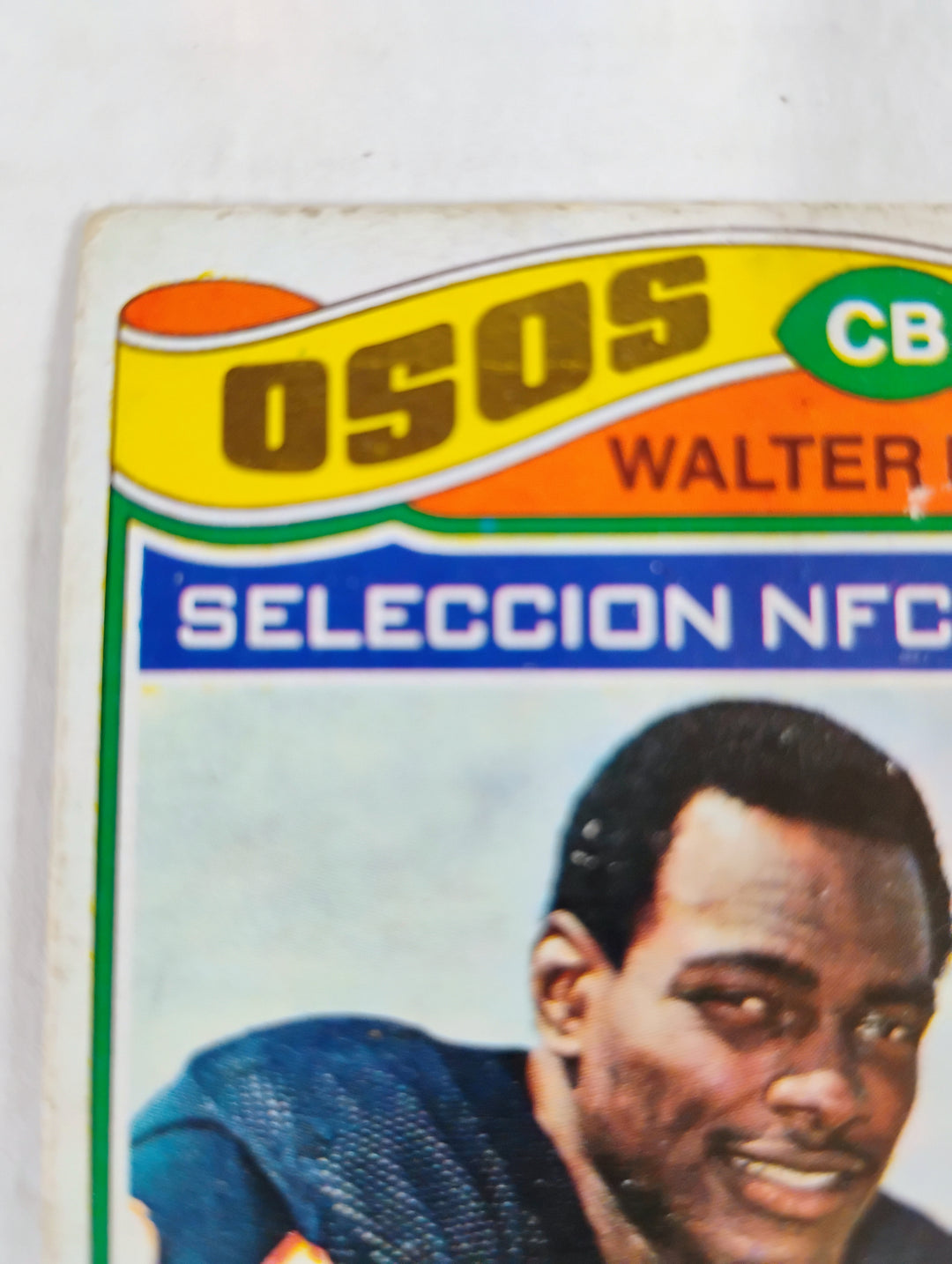 1977 Topps Mexican Football Walter Payton #360