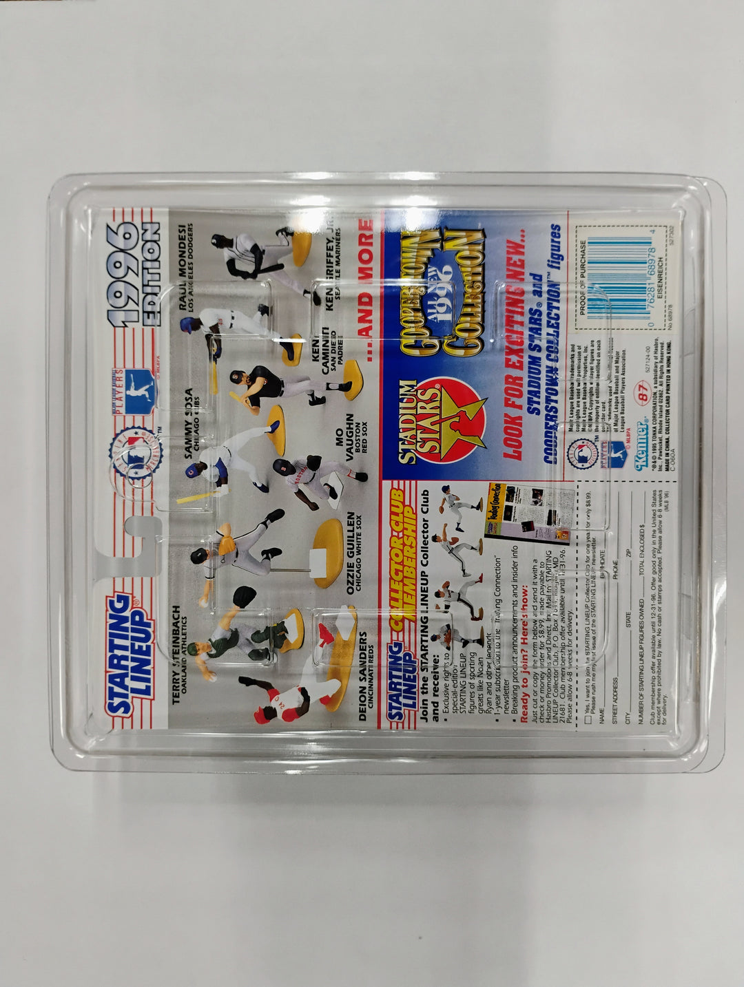1996 Starting Lineup Baseball Jim Eisenreich Sealed
