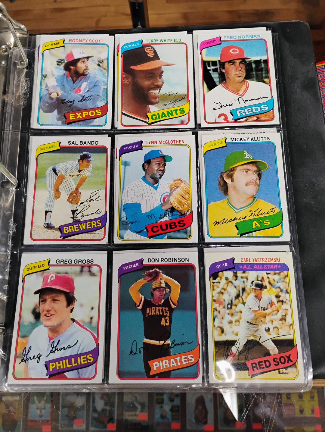1980 Topps MLB Topps Complete Set