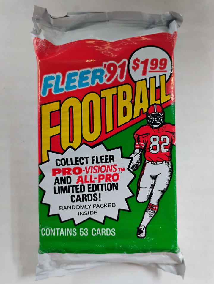 1991 Fleer Football Jumbo Pack