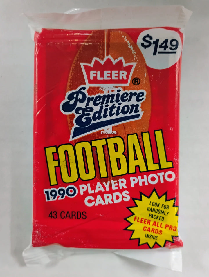 1990 Fleer Football Jumbo Sealed Pack