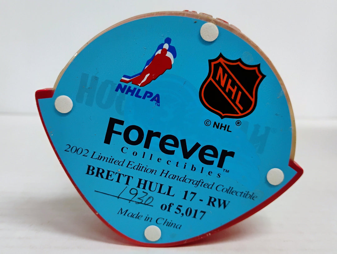 2002 Forever Collectibles "Men Of Ice" Brett Hull Detroit Red Wings Stanley Cup Champions