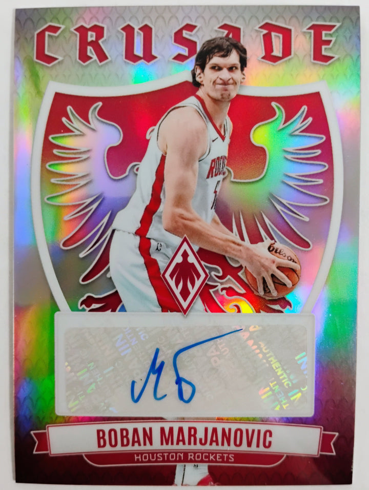 2023-24 Phoenix Basketball Boban Marjanovic Crusade Signatures Auto