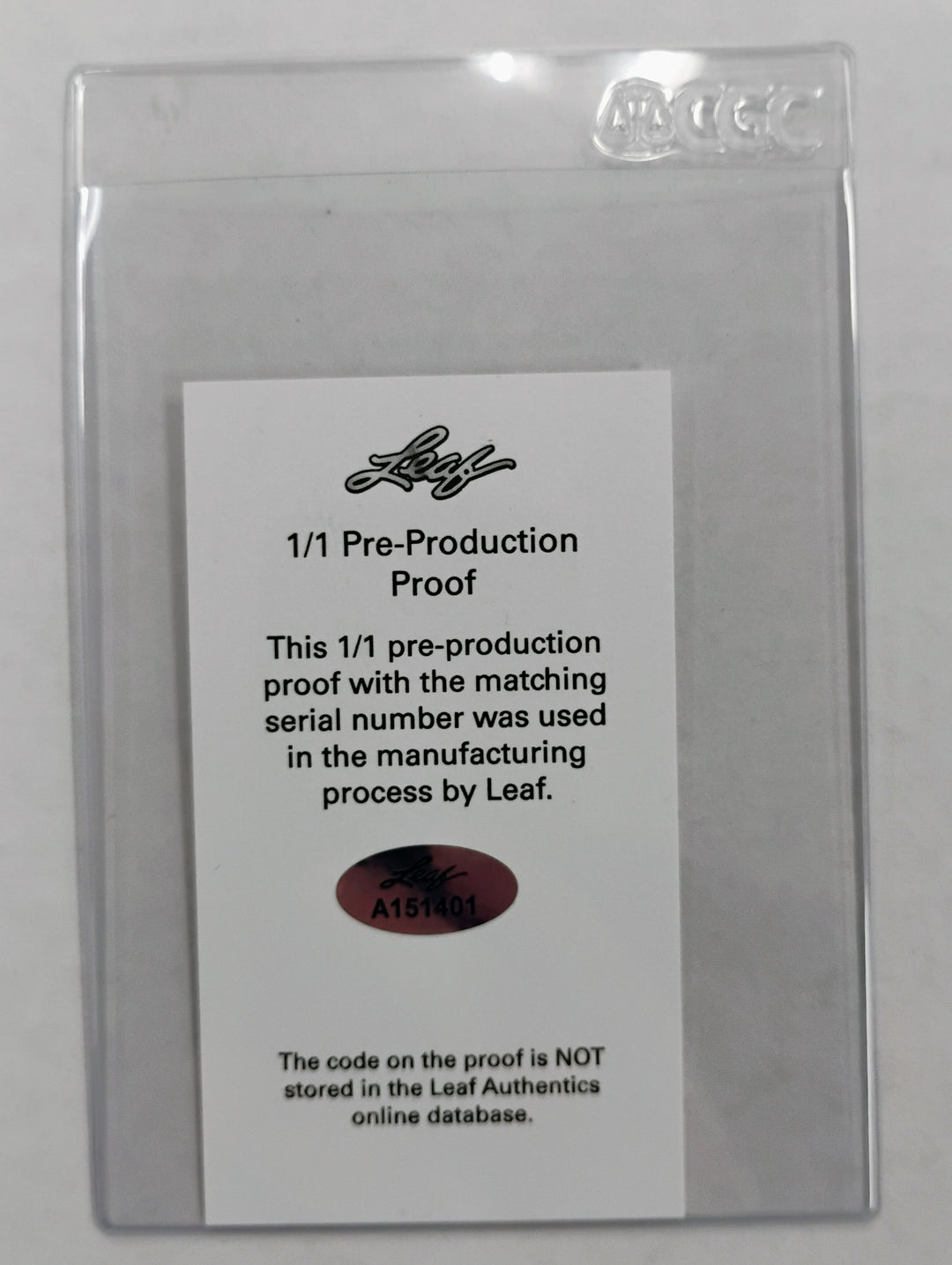 2023 Leaf Exotic Young Stars J.J. McCarthy #BA-JJM 1/1 Pre-Production Proof Peacock Mojo CGC 9.5 Auto 10