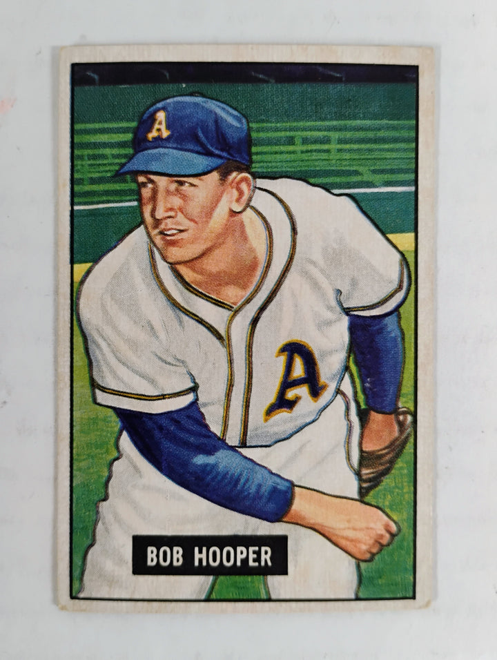 1951 Bowman Baseball Bob Hooper RC #33 VG Partial Set Break