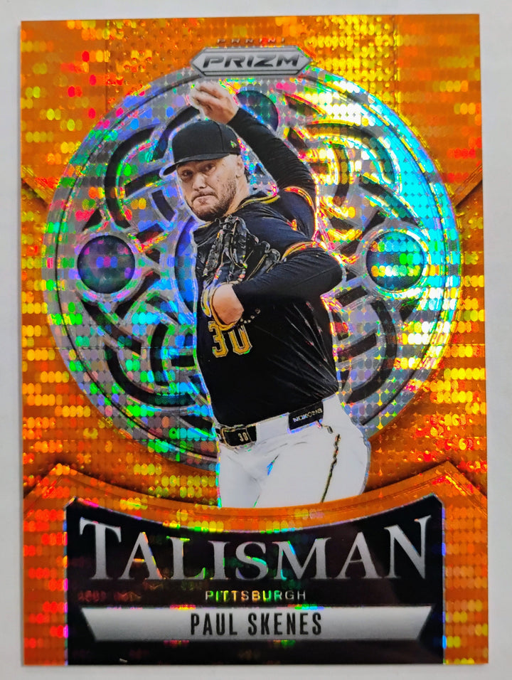 2025 Panini Prizm Baseball Paul Skenes #13 Talisman Prizm 139/199