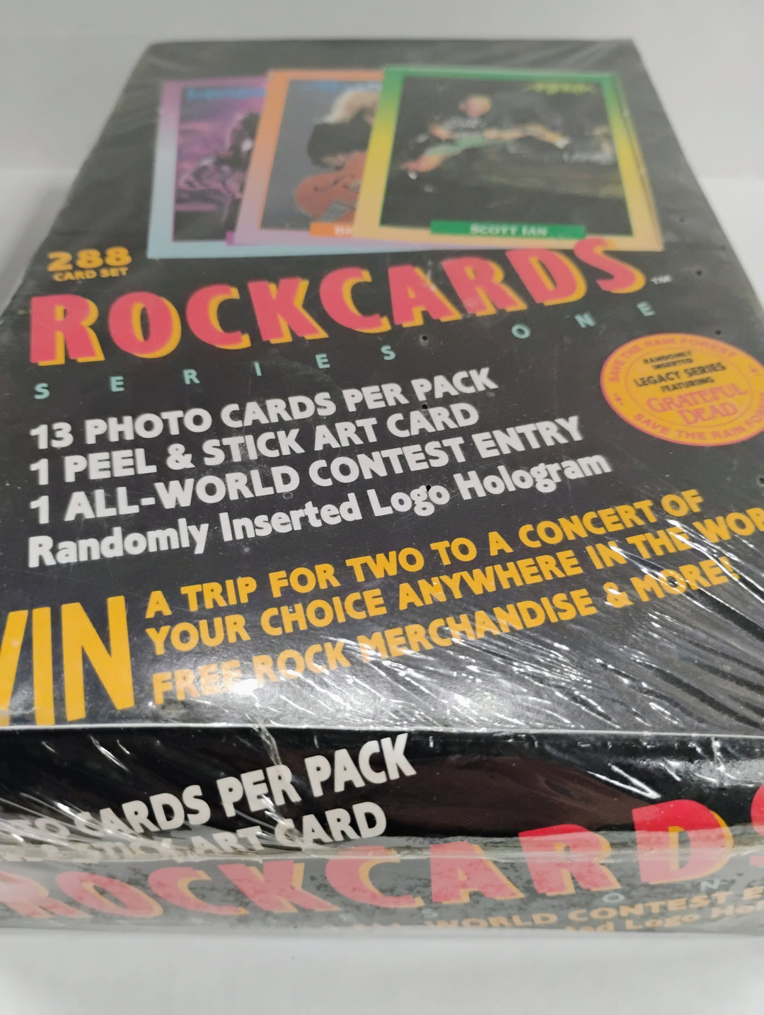 1991 ROCKCARDS Series One Sealed Box