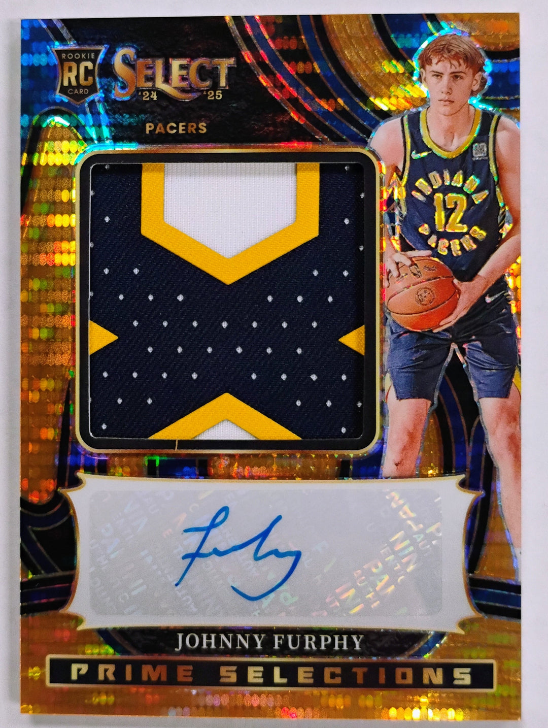 2024-25 Panini Select Basketball Johnny Furphy #PSS-FUR Prime Selections Prizm 11/30
