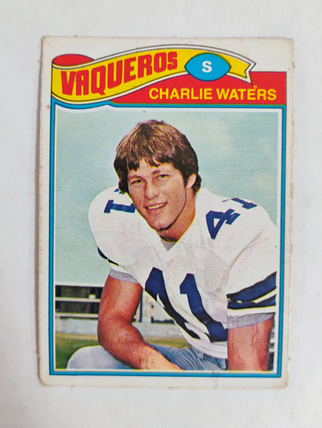 1977 Topps Mexican Football Charlie Waters  #15