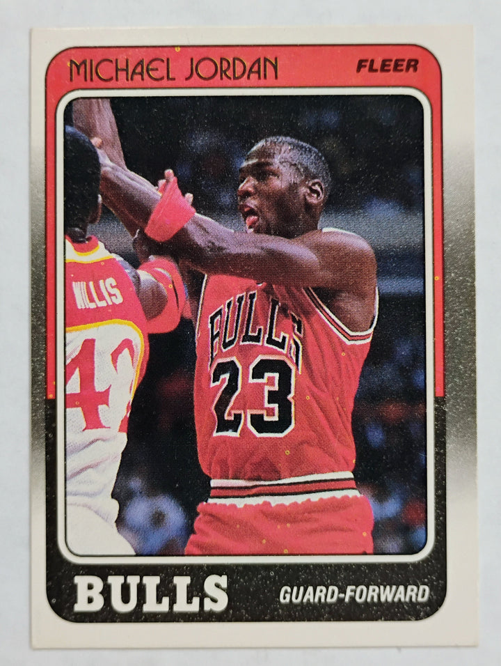 1988-89 Fleer Basketball Michael Jordan #17