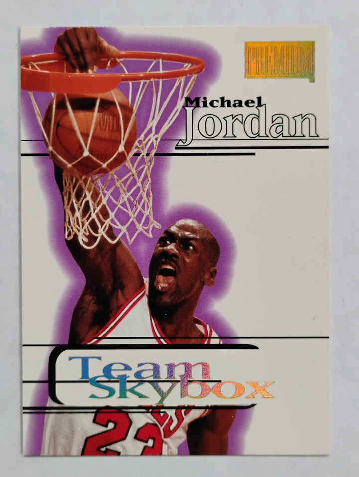 1997-98 Skybox Premium Basketball Michael Jordan #235 Team Skybox