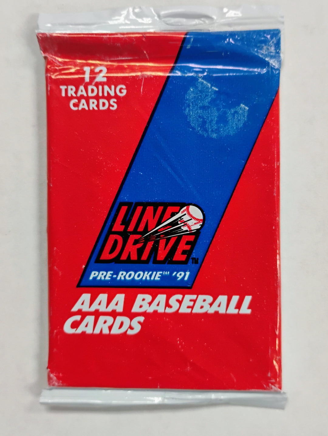 1991 Line Drive AAA Baseball Sealed Pack