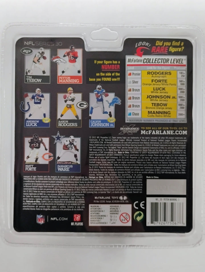 2012 Mcfarlane SportsPicks Football Series 30 Peyton Manning Sealed