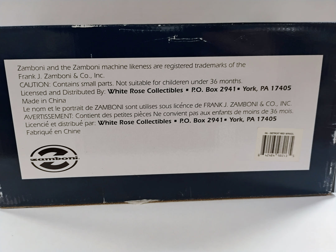 1999 Detroit Red Wings Hockey Team Zamboni Bank
