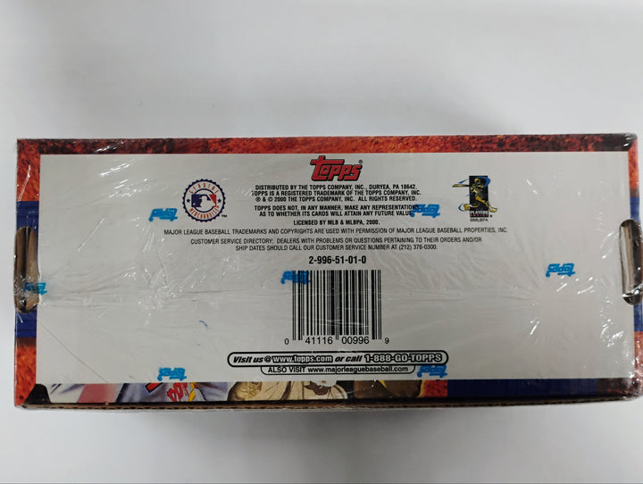 2000 Topps Baseball Complete Factory Sealed Hobby Set