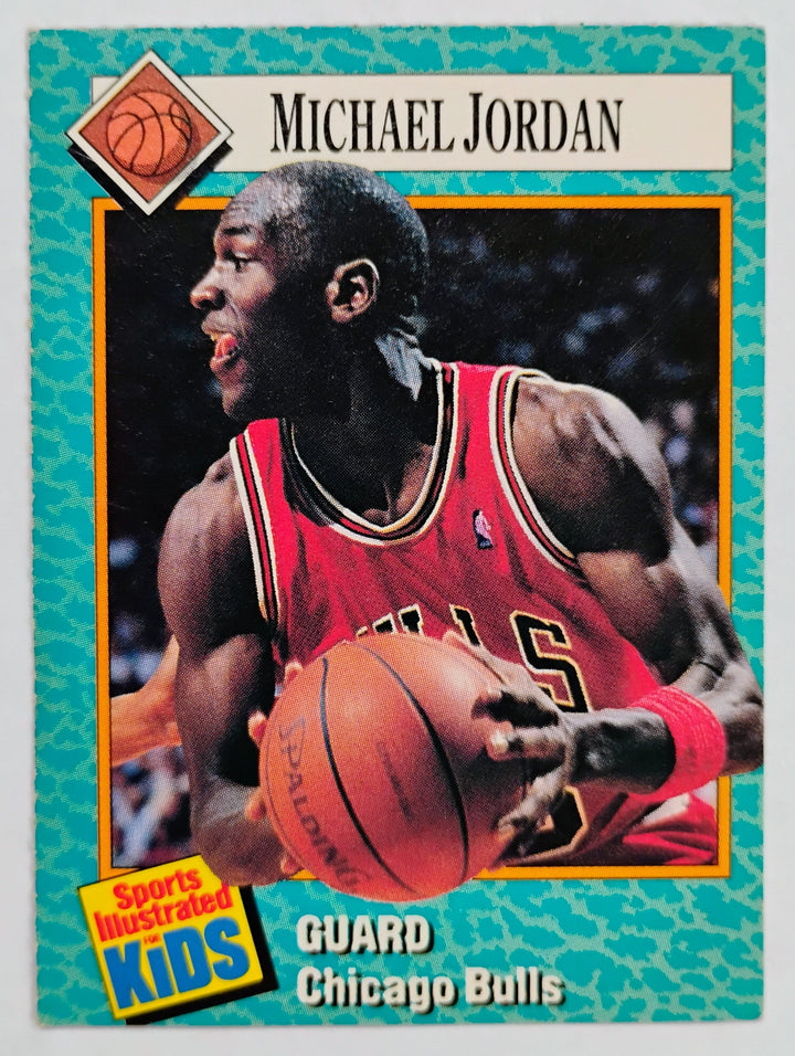 1989 Sports Illustrated For Kids Basketball Michael Jordan #16