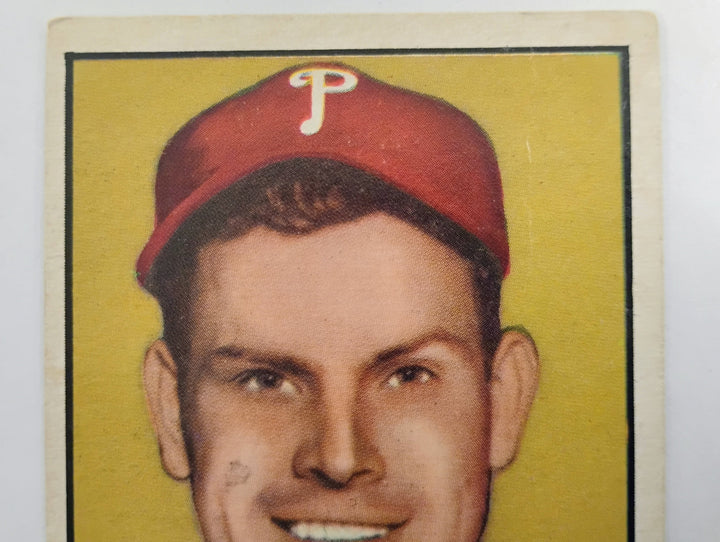 1952 Topps Baseball Robin Roberts #59 Black Back